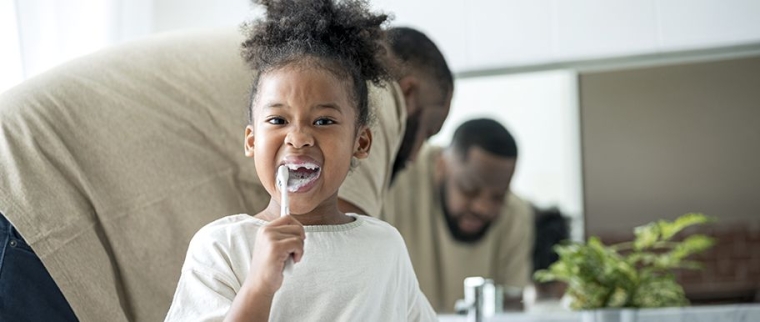 caries sur les dents de lait